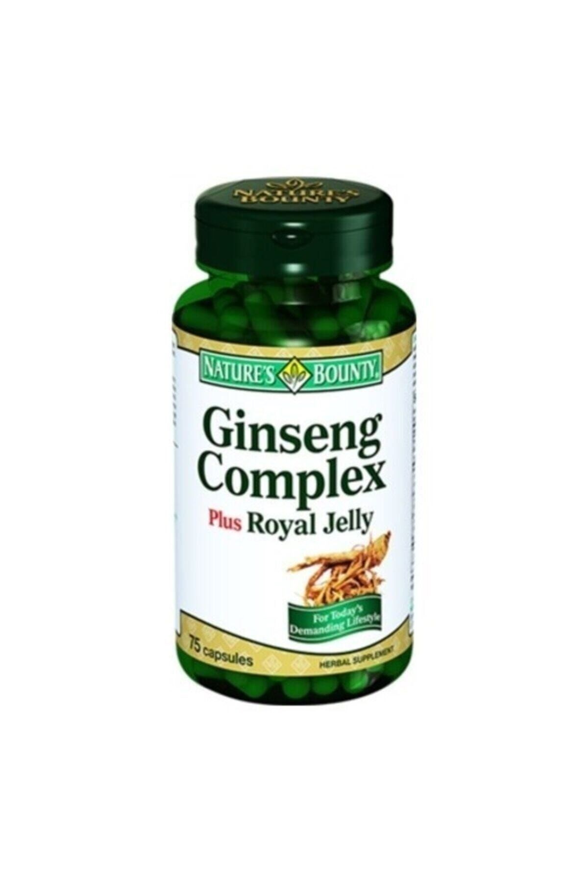 Nature’s%20Bounty%20Ginseng%20Complex%20Plus%20Royal%20Jelly%2075%20Kapsül