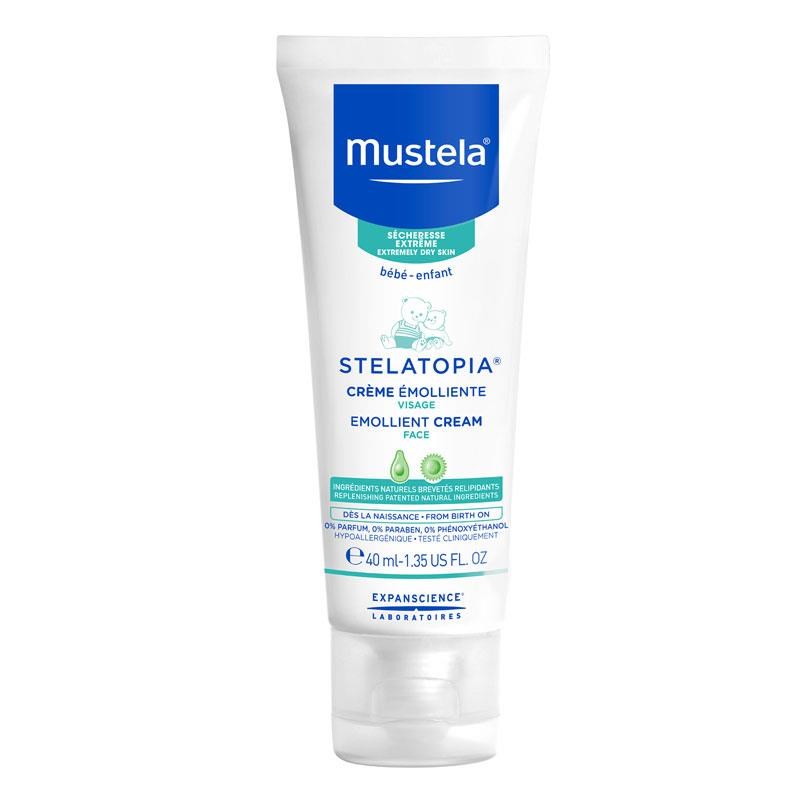 Mustela%20Stelatopia%20Emollient%20Face%20Cream%2040%20ml