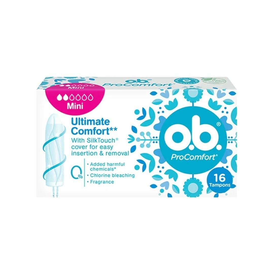 O.B%20ProComfort%20Ultimate%20Tampon%20Mini%2016’lı