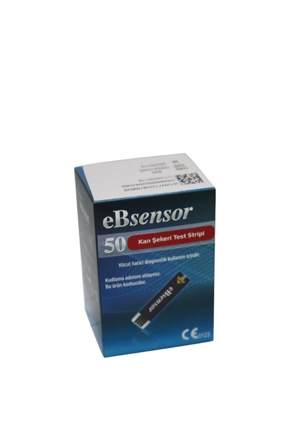 Ebsensor%20Kan%20Şekeri%20Test%20Stripi%2050li