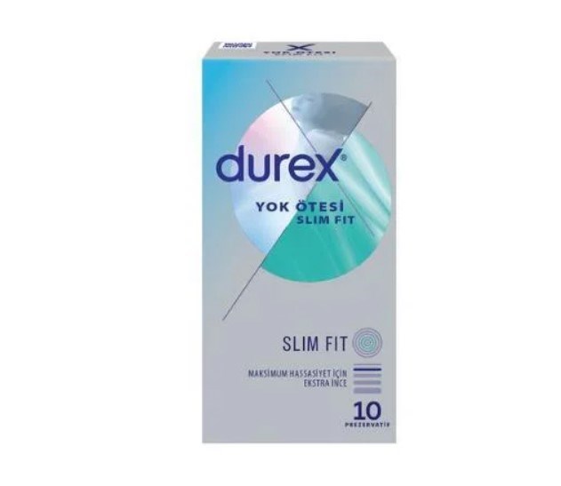 Durex%20Yok%20Ötesi%20Slim%20Fit%20Prezervatif%2010’lu