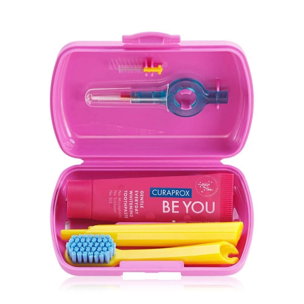 Curaprox%20Travel%20Set%20-%20Pembe