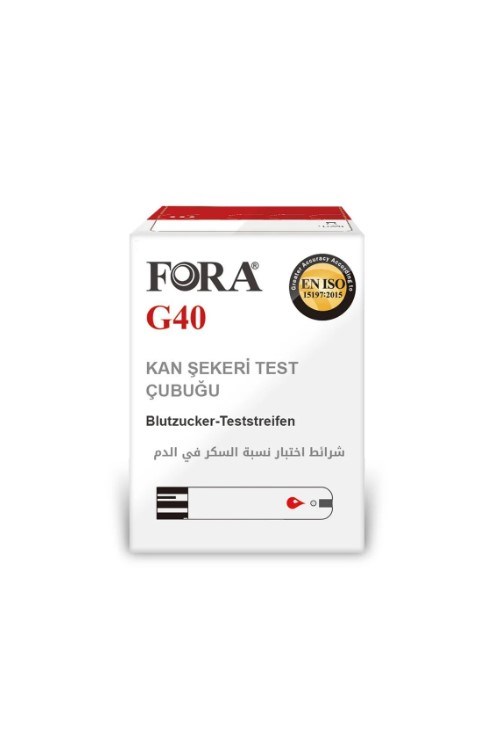 Fora%20G40%20Kan%20Şekeri%20Test%20Stripi%2050’li