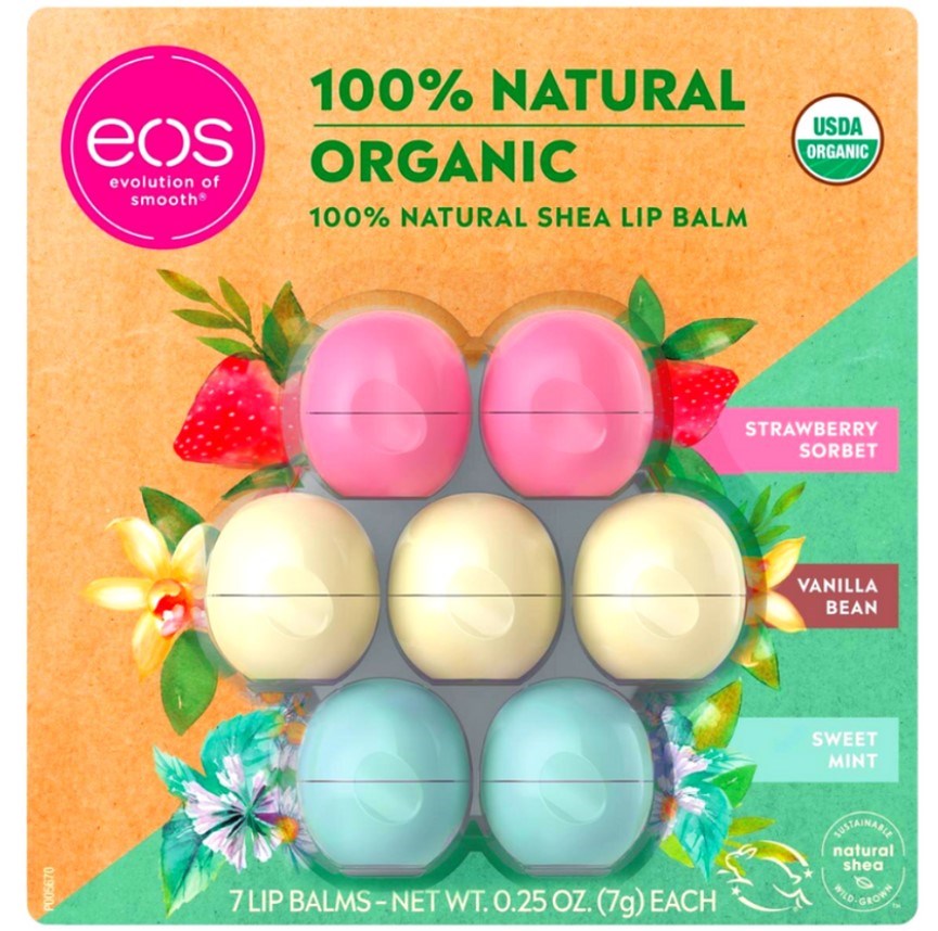 Eos%20Lip%20Balm%207’li%20Vazo%20-%20Strawberry%20+%20Vanilla%20+%20Sweet%20Mint