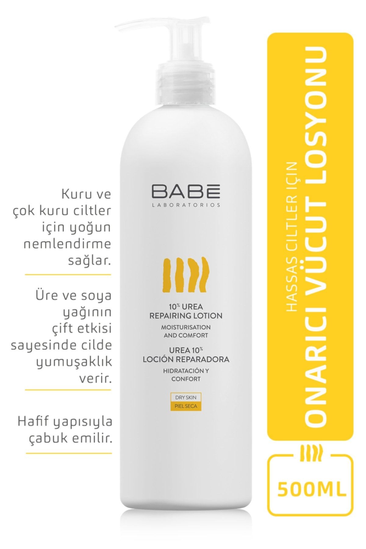 Babe%20%10%20Üre%20Onarıcı%20Vücut%20Losyonu%20500%20ml