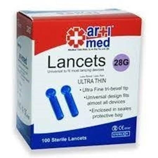 Artımed%20Steril%20Lancet%2028G%20100’lü