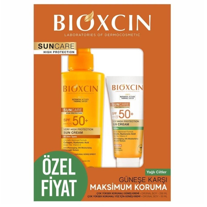 Bioxcin%20Suncare%20K/Y%20Krem%20SPF50%2050%20ml%20+%20Sprey%20200%20ml%20-%20Kofre