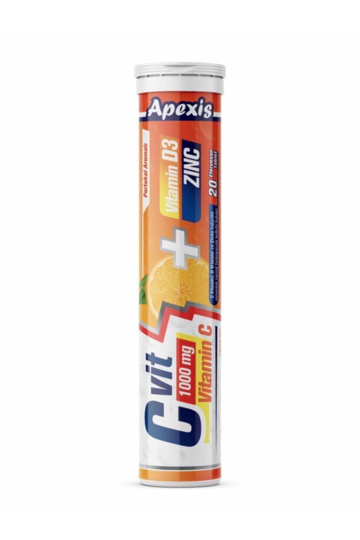 Apexis%20Apexis%20C%20Vit%201000%20mg%20+%20D3%20+%20Zinc%2020%20Efervesan%20Tabl