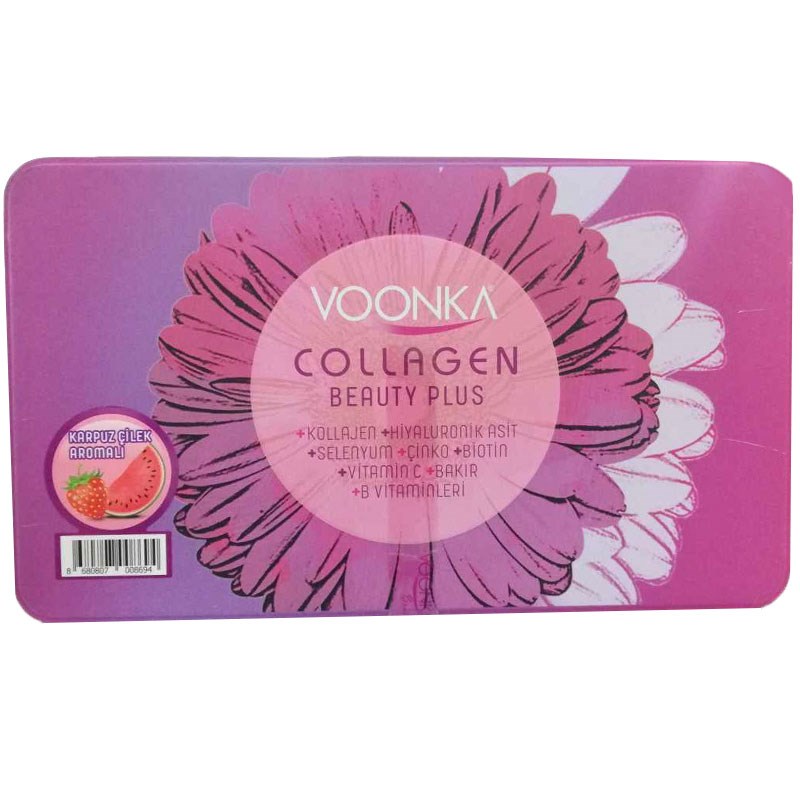 Voonka%20Collagen%20Beauty%20Plus%20Karpuz%20&%20Çilek%20Aromalı%2030%20Saşe