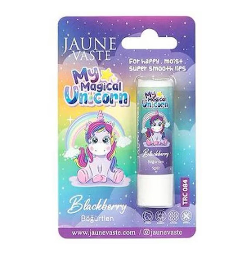 Jaune%20Vaste%20Lip%20Balm%20Kids%20Unicorn%20Dudak%20Kremi%20Böğürtlenli%205%20gr