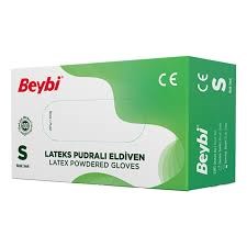 Beybi%20Lateks%20Eldiven%20Pudralı%20Small%20100’lü