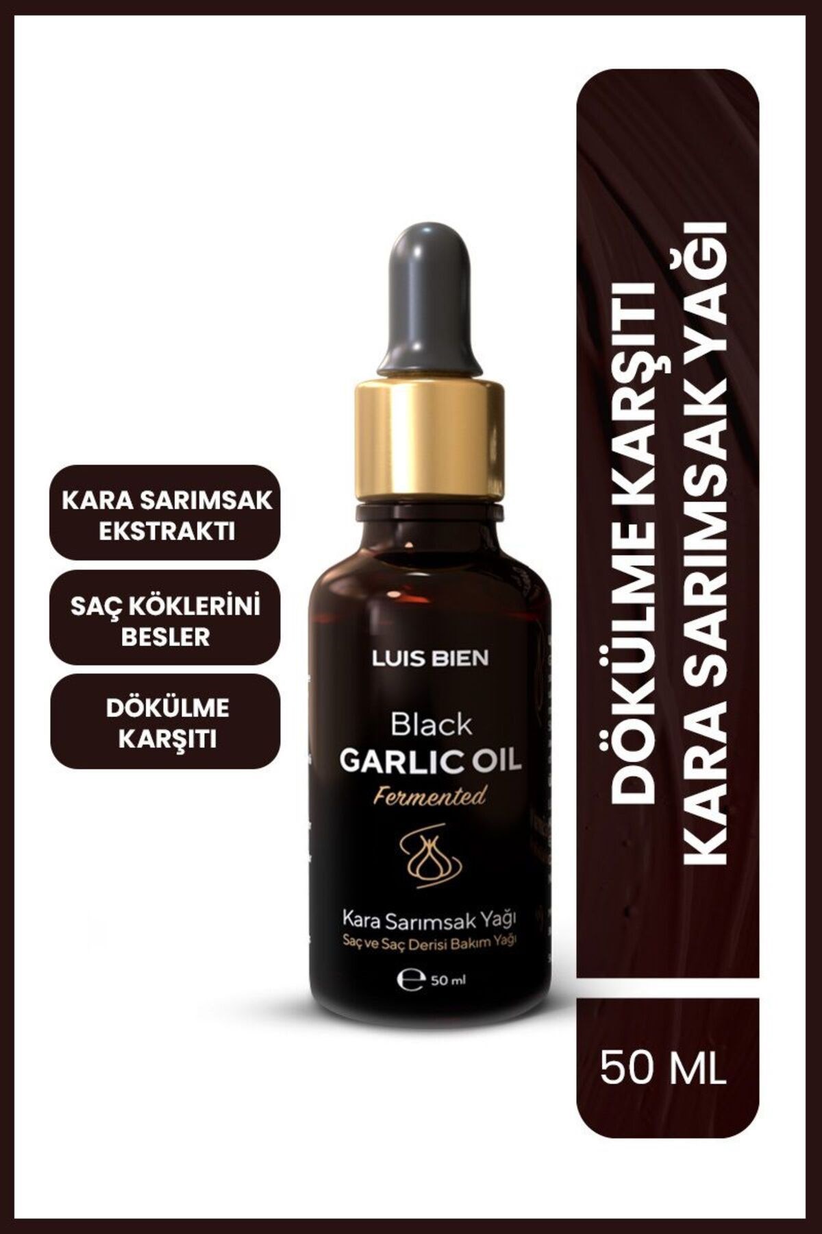 Luis%20Bien%20Kara%20Sarımsak%20Yağı%2050%20ml