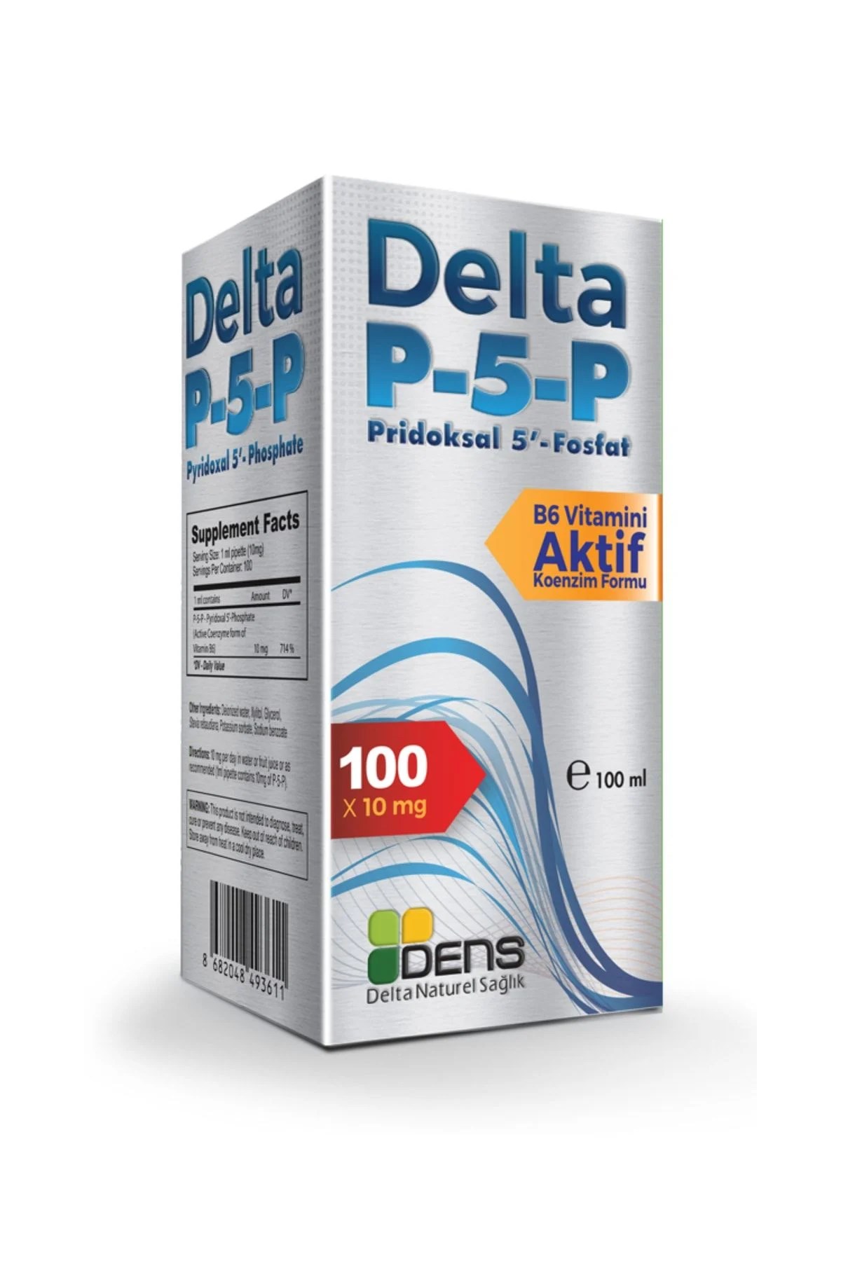 Delta%20P5P%20Pridoksal%205%20Fosfat%20100%20ml