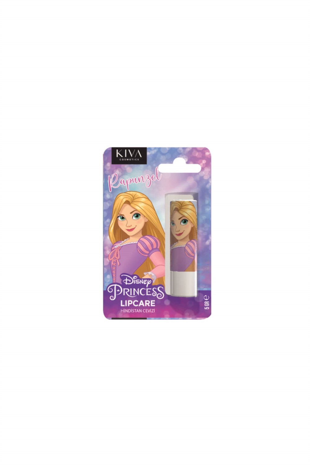 KIVA%20COSMETİCS%20Disney%20Prenses%20Rapunzel%20Hindistan%20Ceviz%20Dudak%20Koruyucu%205%20gr