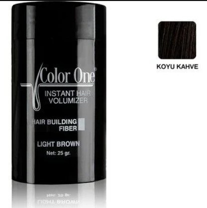 Color%20One%20Premium%20Topik%20Saç%20Tozu%20Koyu%20Kahverengi%2025%20gr