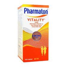 PHARMATON%20VITALY%20100%20KAPSÜL%20MULTİVİTAMİN%20MİNERALLER%20GINSENG%20G115