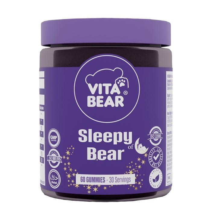 Vita%20Bear%20Sleepy%20Bear%20Gummy%203%20mg%20Melatonin%20Vitamin%2060’lı