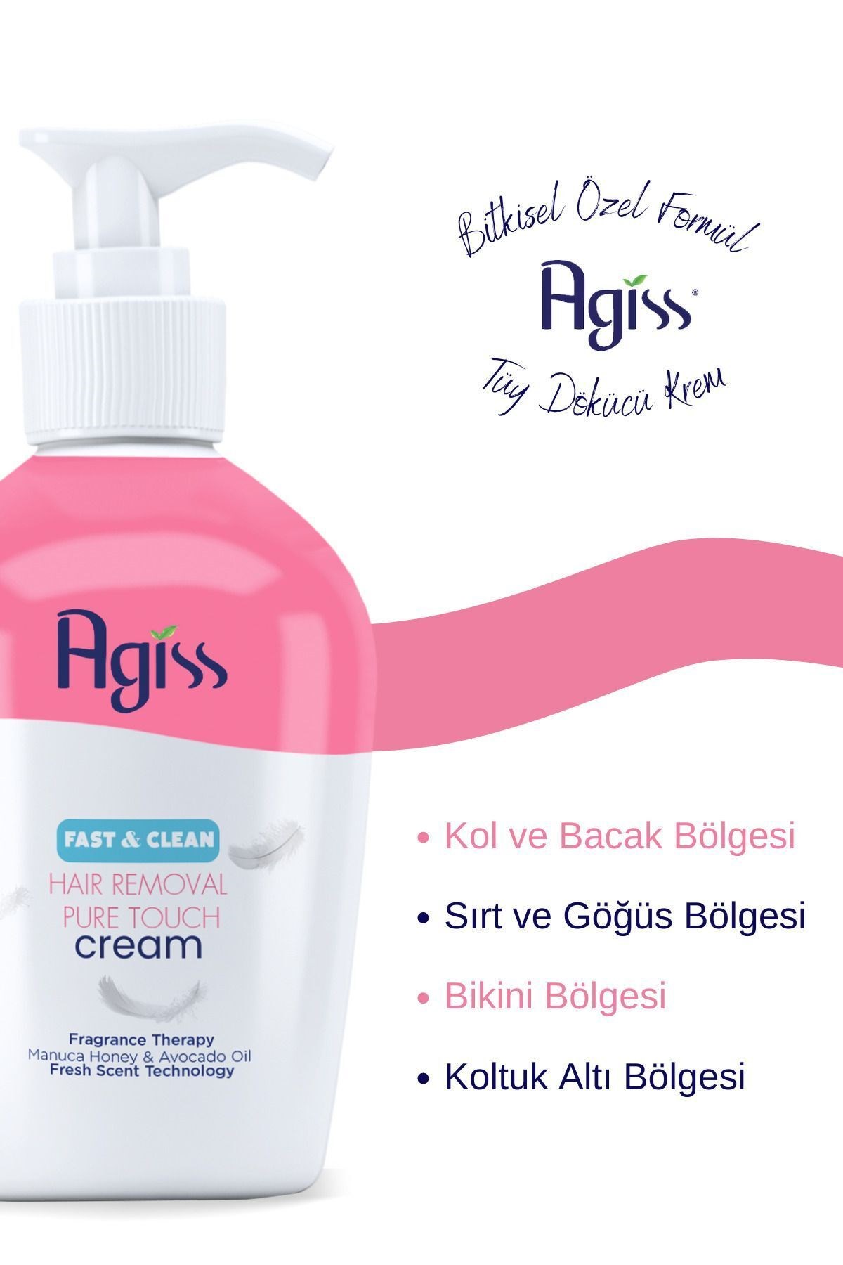 Agiss%20Tüy%20Dökücü%20Krem%2010%20Özel%20Kürlü%20250%20ml