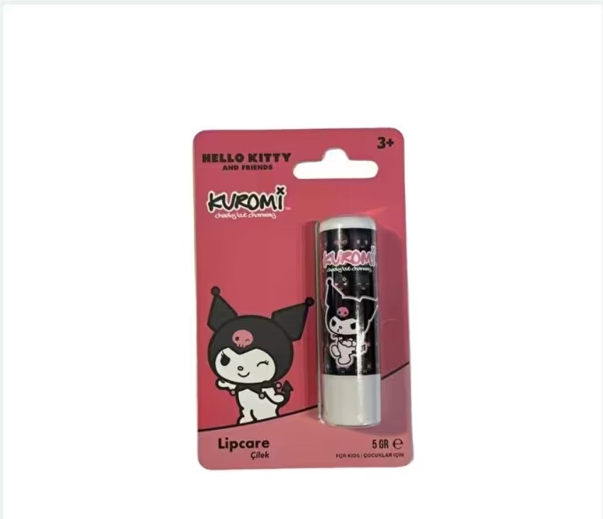 Hello%20Kitty%20Kuromi%20Lipcare%20Dudak%20Koruyucu%20Çilekli%205%20gr