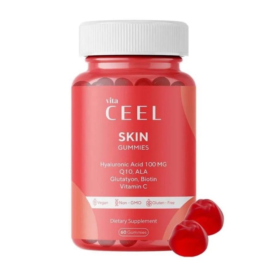 Vita%20Ceel%20Skin%20Gummies%20Cilt%20Vitamini%2060%20Gummies