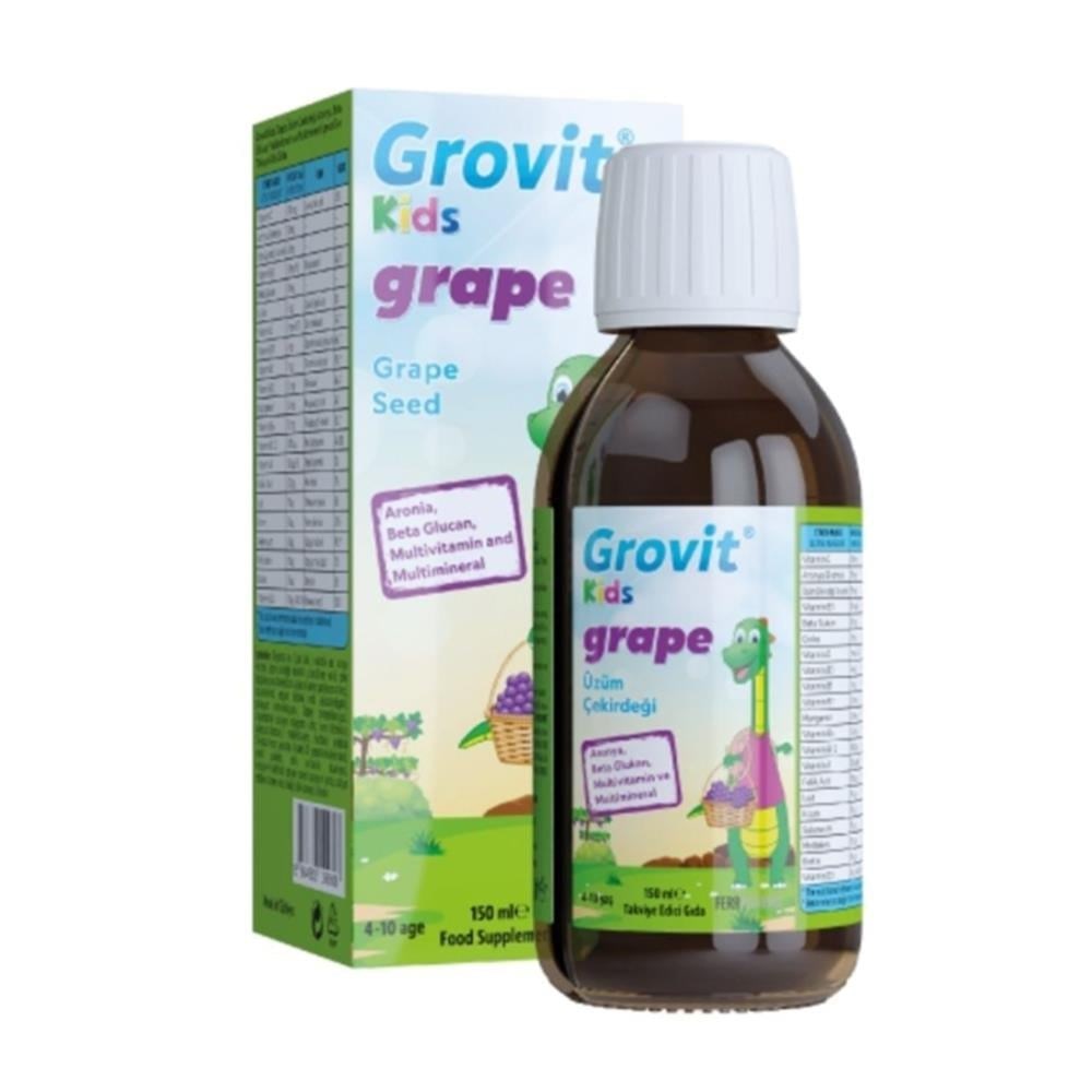 Grovit%20Kids%20Grape%20Şurup%20150%20ml