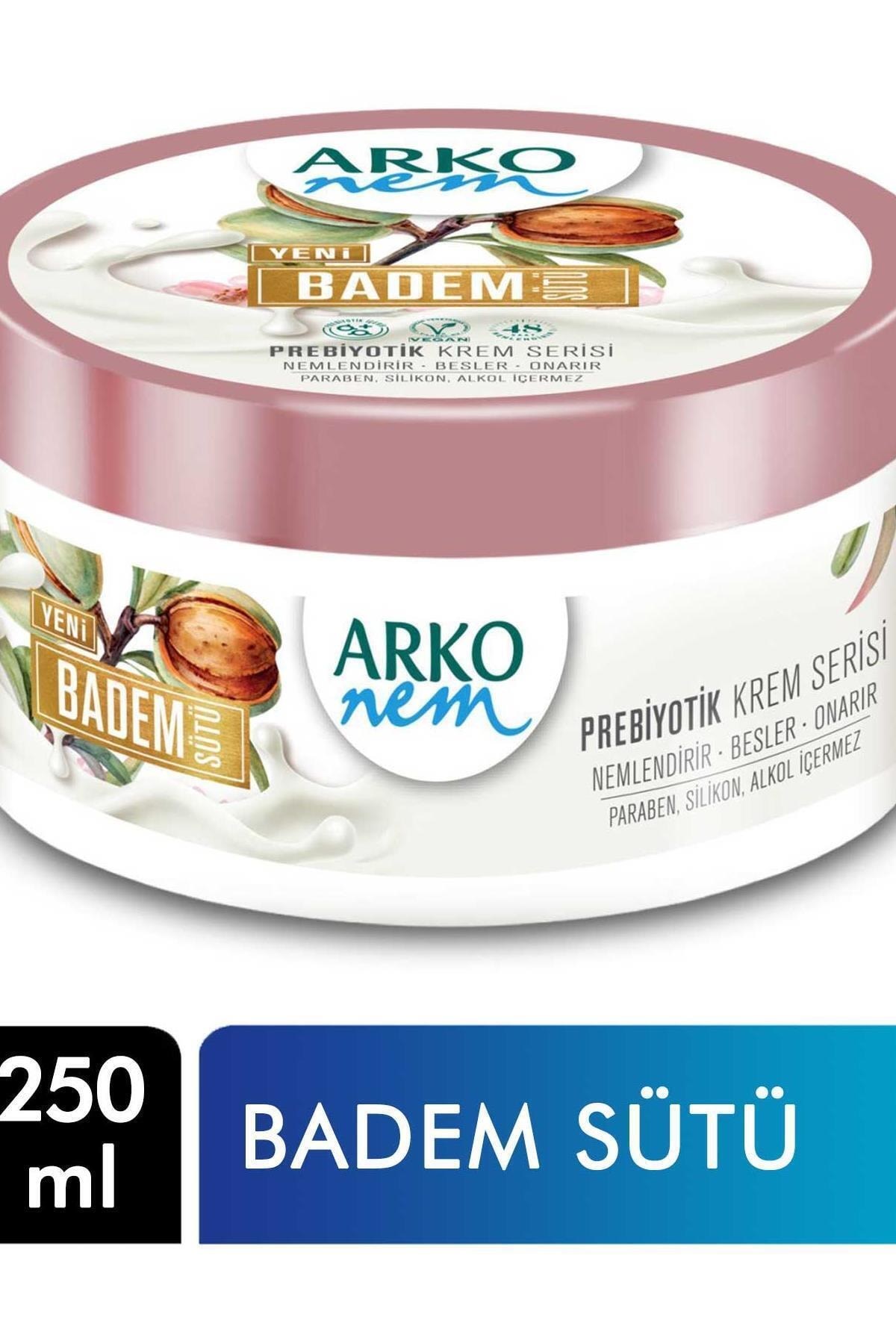 ARKO%20Nem%20Krem%20Prebiyotik%20250%20Ml%20Badem%20Sütü