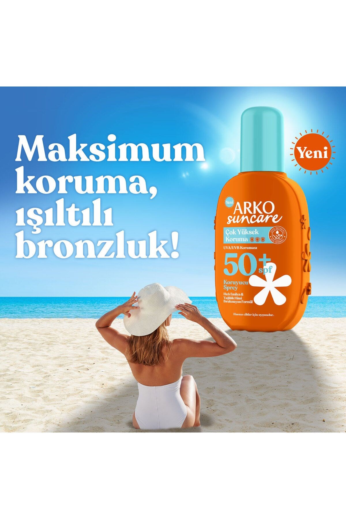 Suncare%20Spf50%20Çok%20Yüksek%20Korumalı%20Vücut%20Güneş%20Spreyi%20200%20ml