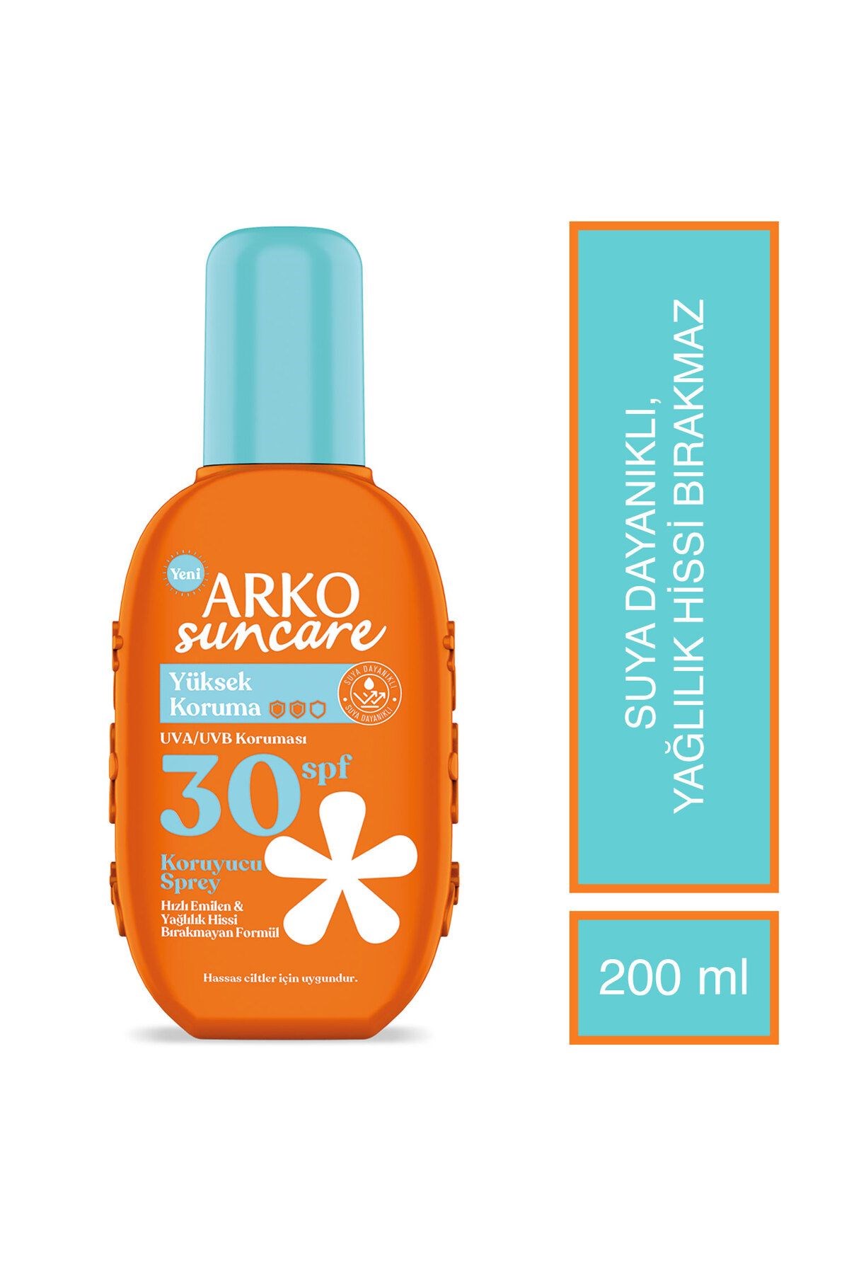 Suncare%20Spf30%20Yüksek%20Korumalı%20Vücut%20Güneş%20Spreyi%20200%20ml