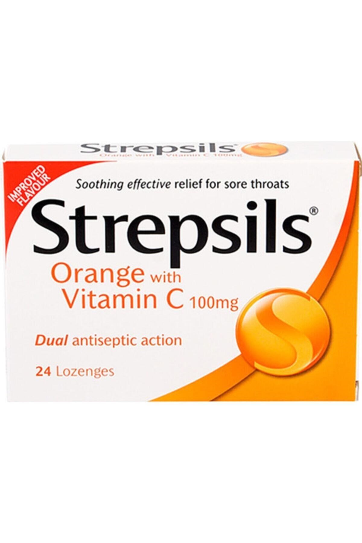 Strepsils%20Portakal%20&%20C%20Vitamini%20Aromalı%2024%20Pastil