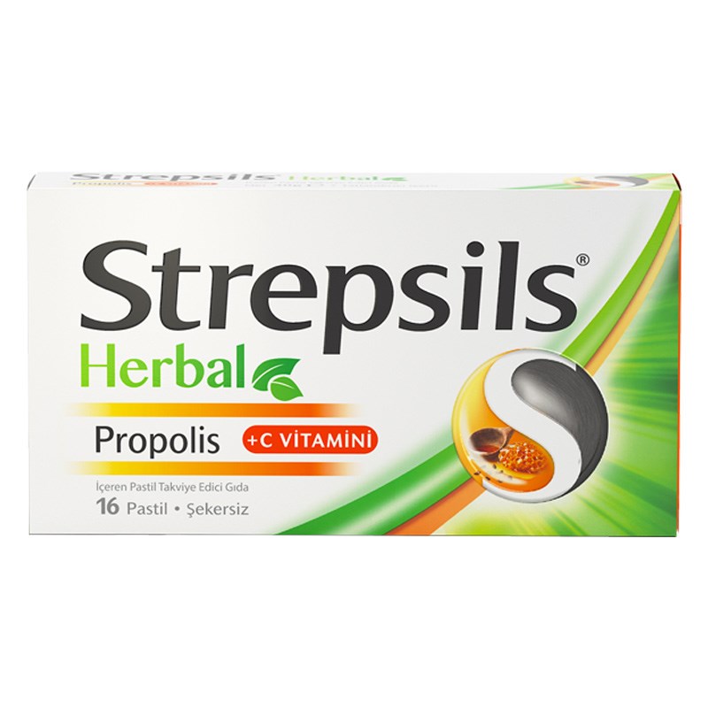 Strepsils%20Herbal%20Propolis%20Aromalı%2016%20Pastil