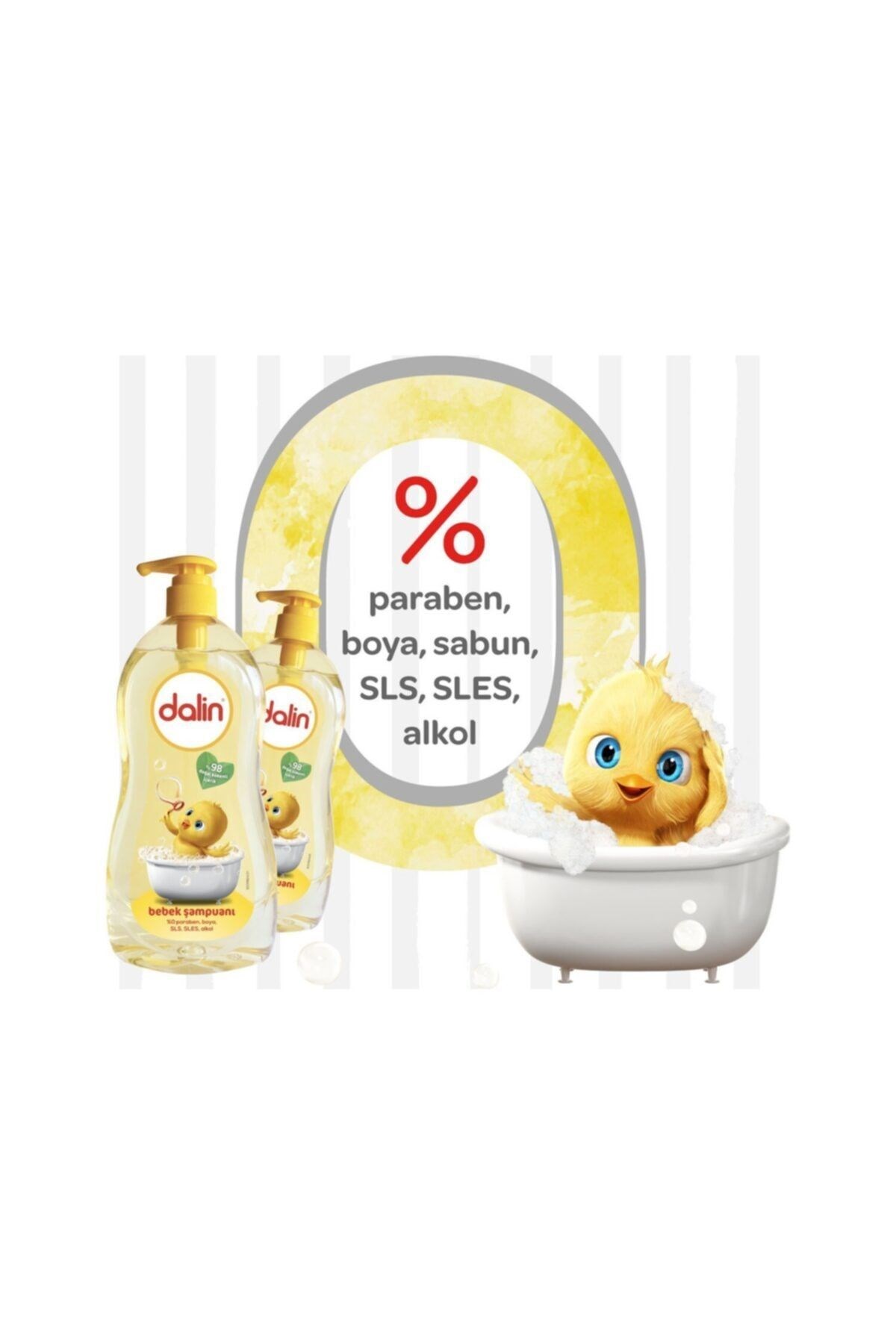 Dalin%20Bebek%20Şampuanı%20Kolay%20Tarama%20Bademli%20200%20ml