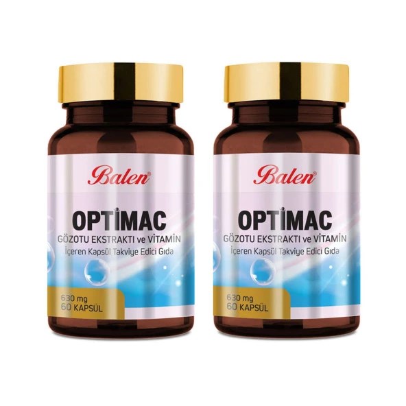 Balen%20Optimac%20Gözotu%20Ekstraktı%20ve%20Vitamin%20630%20mg%2060%20Kapsül