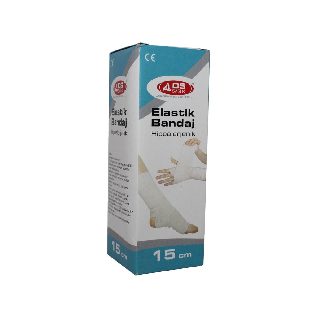 Damla%20Sağlık%20Plus%20Elastik%20Bandaj%2015x120%20cm