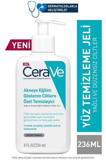 CeraVe Yağlı ve Düzensiz Cilter için Yıkama Jeli