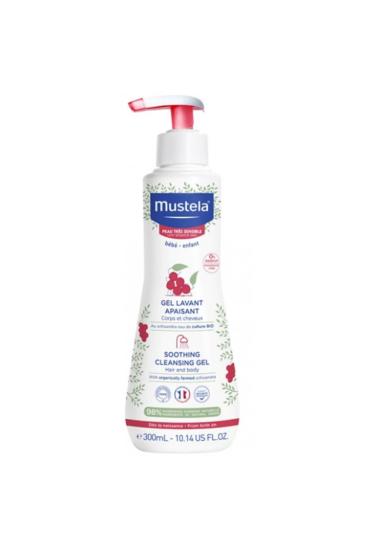 Mustela Soothing Cleansing Gel Hair and Body Hassas Ciltler İçin Temizleme Jeli 300 ml