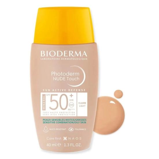 Bioderma Photoderm Nude Touch Very Light SPF50+ 40 ml