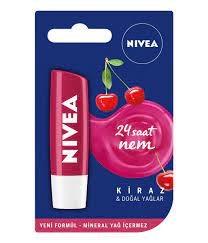 Nivea Bakım Yapan Dudak Bakım Kremi Cherry 4,8 gr