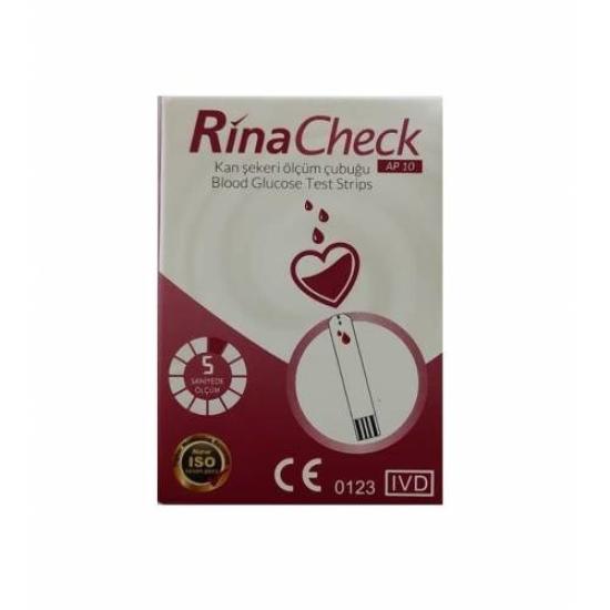 Rina Check Şeker Ölçüm Stripi 50’lü