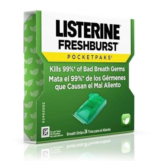 Listerine Freshburst Pocketpaks 24’lü