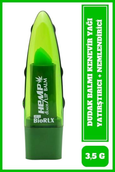 BioRLX Hemp Kenevir Aloe Lip Balm Renksiz SPF15 3,5 gr