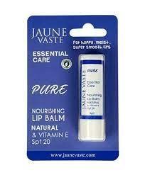 Jaune Vaste Essential Care SPF20+ Natural & E Vitamini SPF20+ Lip Stick 5 gr