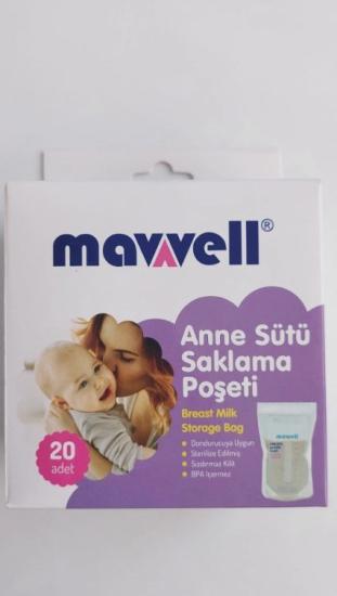 Mavvell Anne Sütü Saklama Poşeti 20 Adet