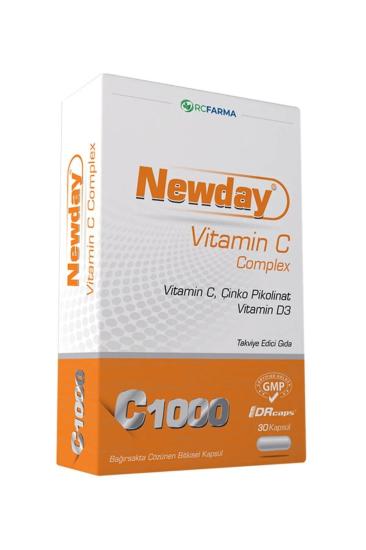 Newday Vitamin C 1000 Complex 30 Kapsül