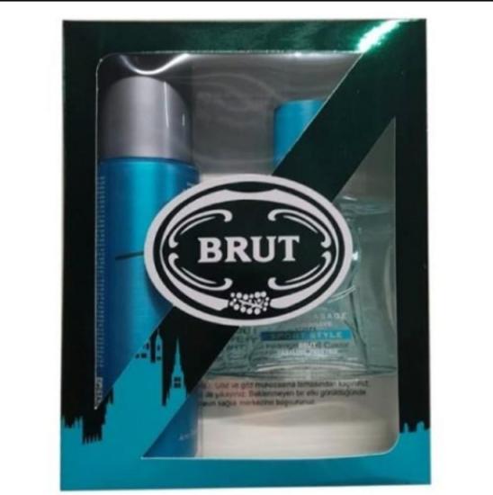 Brut Sport Style After Shave 100 ml + Sprey Deodorant 200 ml