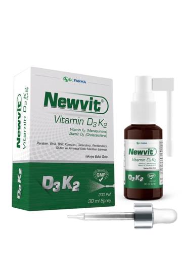 Newvit Vitamin D3K2 Sprey 30 ml