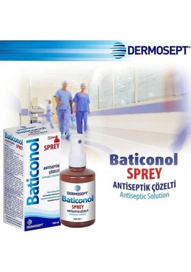 Dermosept Baticonol Sprey 100 ml