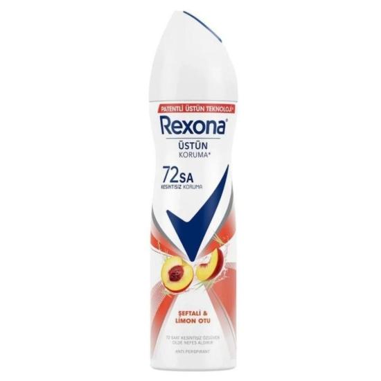 Rexona Deodorant Kadın Şeftali Limon Otu 150 ml