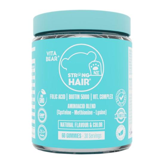 Vita Bear Strong Hair Gummy Vitamin 60’lı