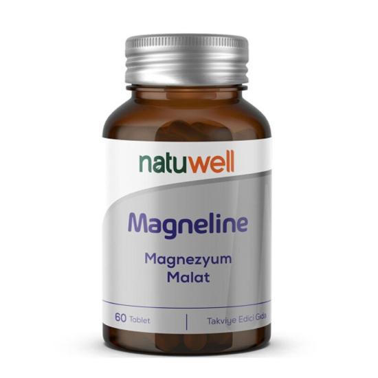 NATUWELL MAGLELINE 60 TABLET MAGNEZYUM MALAT