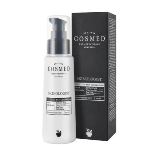 Cosmed Skinologist %2 BHA Concentrate - Siyah Nokta Karşıtı Salisilik Asitli Serum Tonik Yağlı Karma